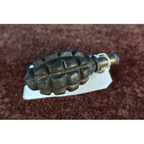 3 - French pineapple grenade with transport cover