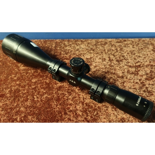 402 - 6-24x60 AO JSR scope with mounts