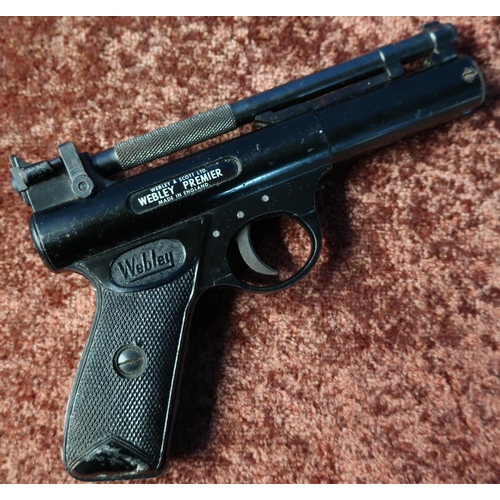 410 - Webley Premier .22 air pistol