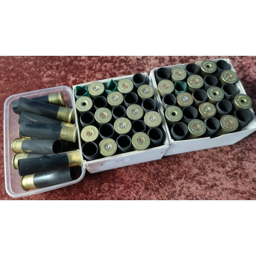 679 - Quantity of Remington industrial 8 bore plastic shotgun cartridge casings