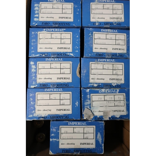 703 - 225 Imperial 12 bore fibre wad 28grm 70MM shotgun cartridges (shotgun certificate required)