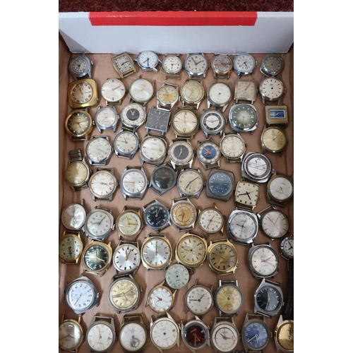 151 - Predominantly Pin Pallet watches including Smiths, Kienzle contained in one box