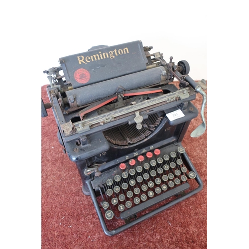 221 - Remington Number 12 typewriter