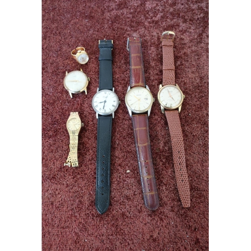 426 - Selection of gents vintage wrist watches and other items including Shannon, Olivia etc