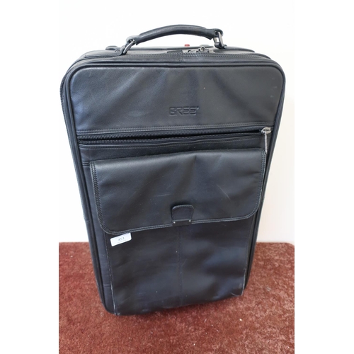 451 - Leather executive travel style case