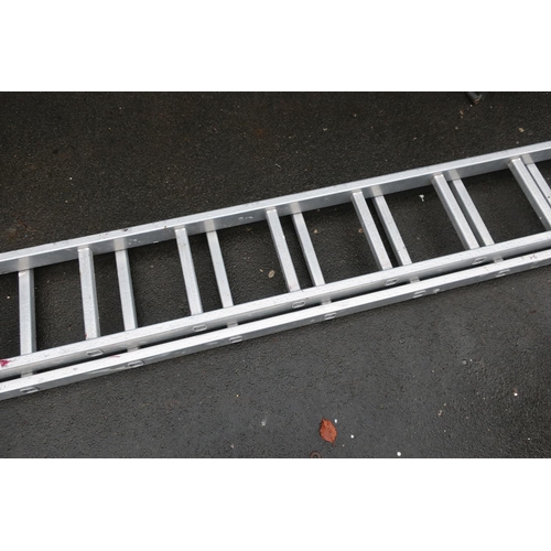 108 - Set of aluminium ladders