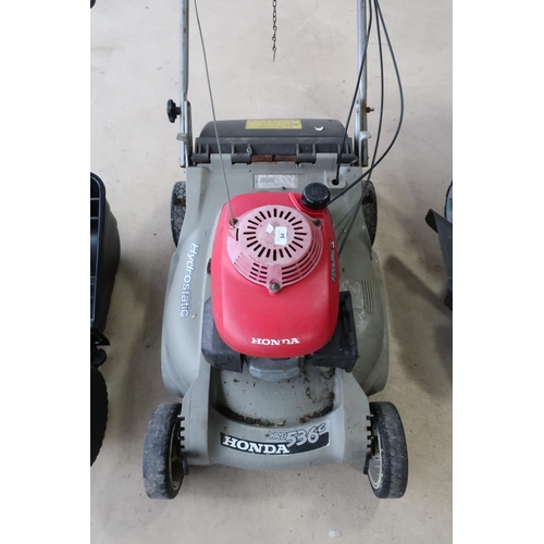 54 - Honda HRB 536C petrol lawn mower