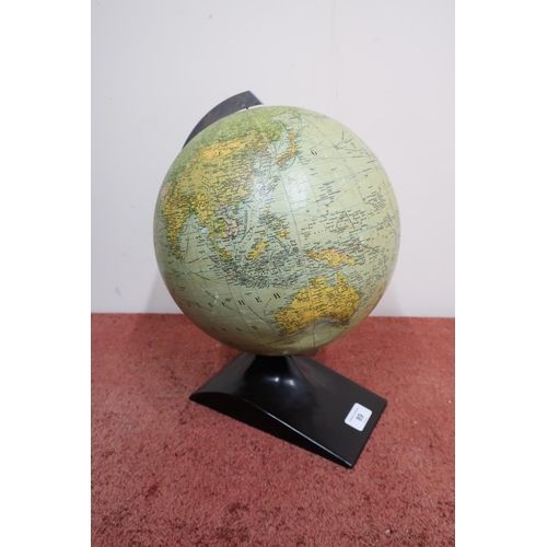 89 - Late 20th C German terrestrial globe