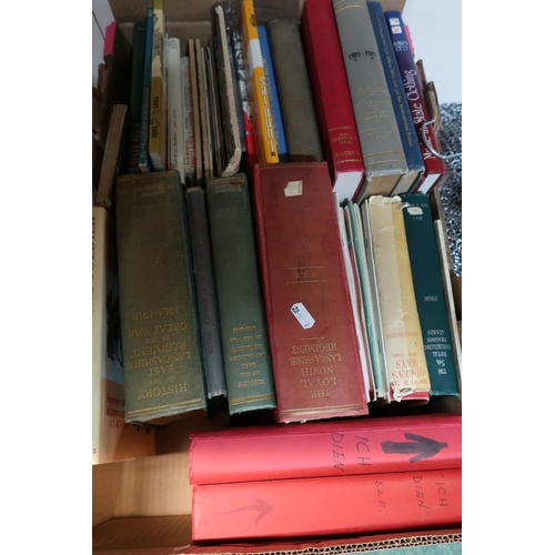 133 - Large collection of various military related books, various subjects and periods including The Penin... 