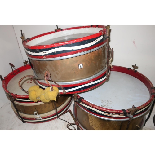 10 - BUF 'Parade Batter',  brass carcass stamped Olympic, snare drum (diameter 37cm), a Remo Weatherking ... 