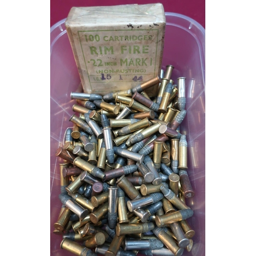 656 - 265 .22 rifle rounds (section 1 certificate required)