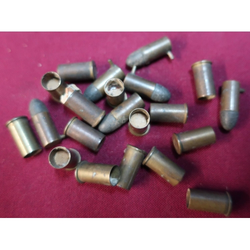659 - 6 revolver rounds and 15 casings (section 1 certificate required)