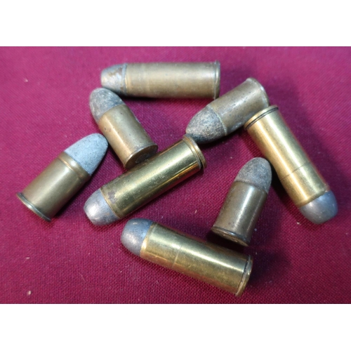 661 - 3 .45 Colt rounds, a Imperial 44/40 round and 4 Eley .450 short and .450 flanged (8) (section 1 cert... 