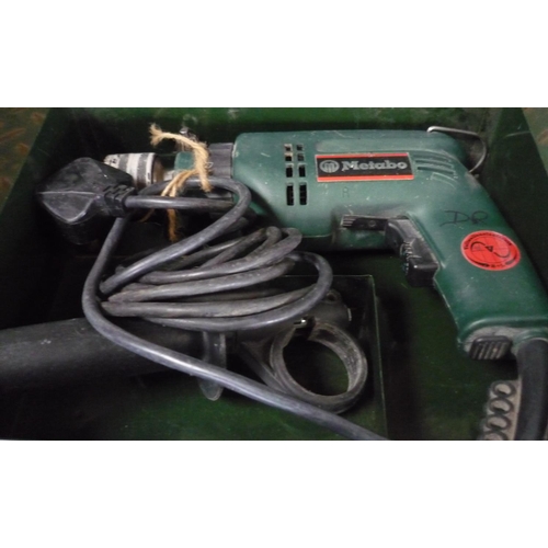 32 - Metabo cased electric drill