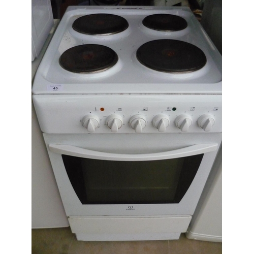 45 - Indesit electric oven