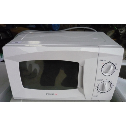 46 - Daewoo microwave oven