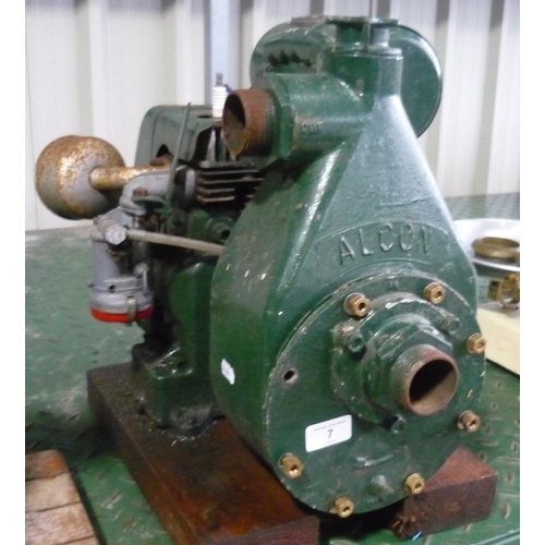 7 - Vintage Jap-Villiers water pump (Alcon)