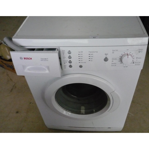 163 - Bosch Classixx 6 1200 Express automatic washer