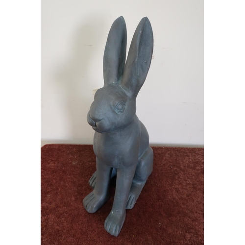 187 - Extremely large figure of a seated rabbit (57cm high)