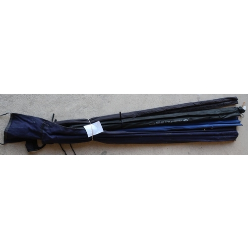 2 - Four float rods including FX Black Match 390 13ft medium rod