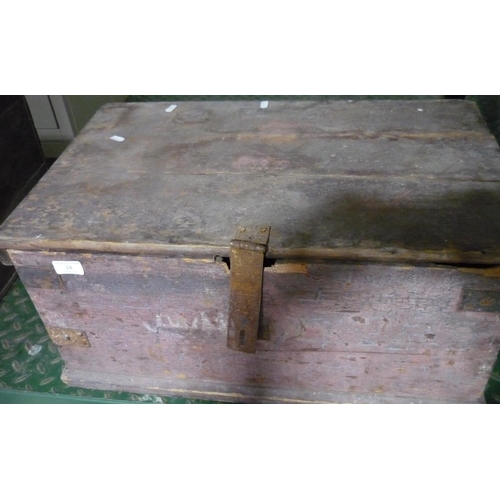 24 - Small wooden chest