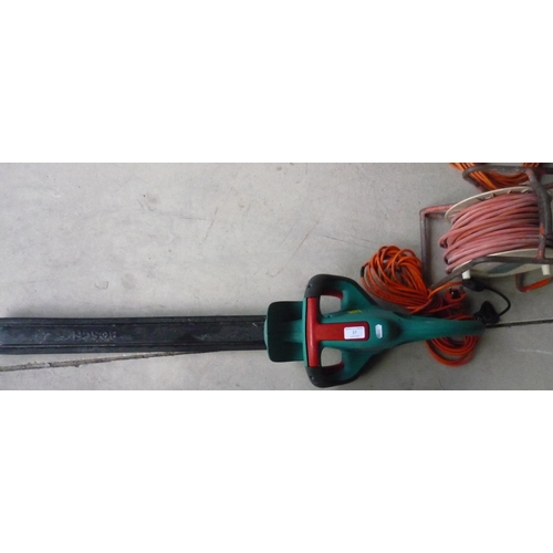 37 - Bosch electric AHS 40-24 hedge trimmer with extension cable