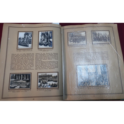 23 - A copy of Bild-Dokumente Unferer Feit Cosmos Dresden book album of photographic prints depicting the... 