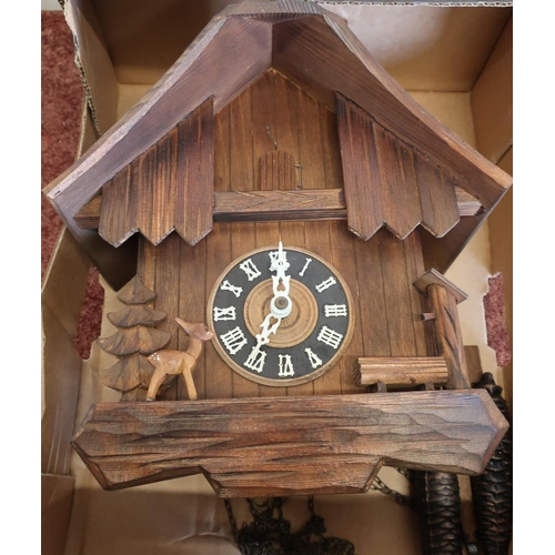 99 - 20th C cuckoo style clock