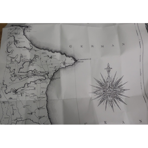 602 - Copy of a 1775 Environs of Hunmanby & Bridlington map