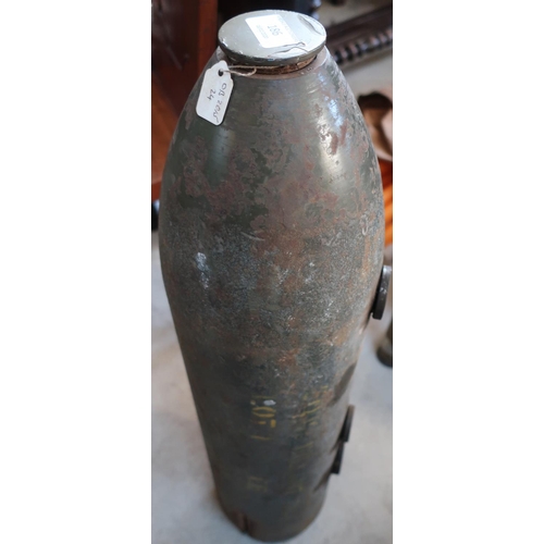 186 - Brilliant type 61C bomb casing (approx height 80cm)