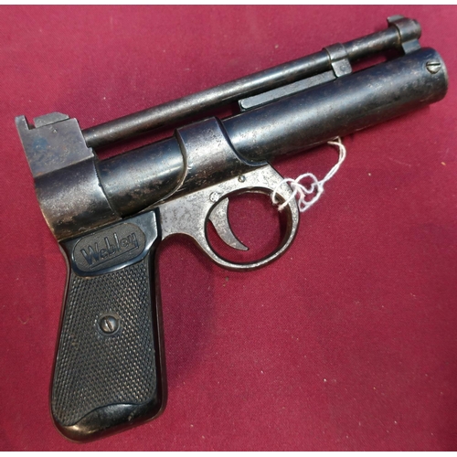 504 - Webley Junior .177 air pistol serial no. 383