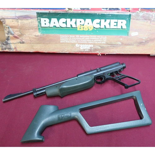 505 - Crosman Backpacker 1389 .177 air rifle in original box