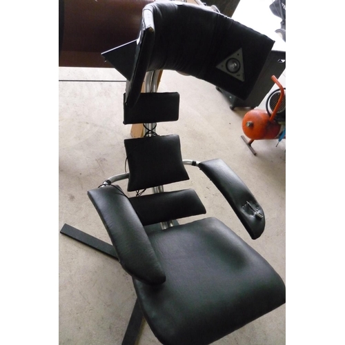 24 - Gaming chair with sound system (A/F)