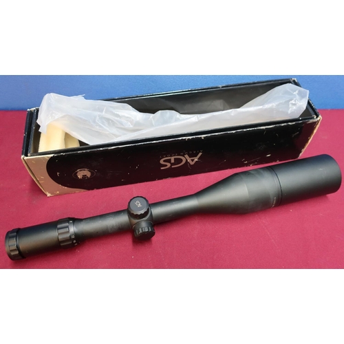 459 - Boxed Ag s4-16x56 swotmill-. rifle scope