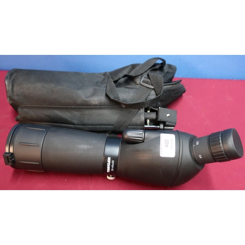 460 - Cased Traveller 20-60x60 Spotting Scope with tripod