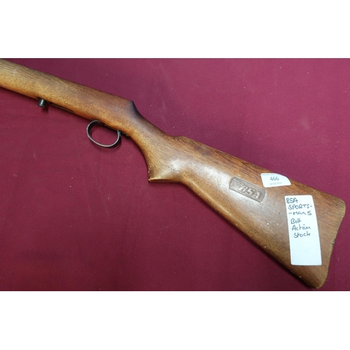 466 - BSA Sportsman No.5 bolt action stock