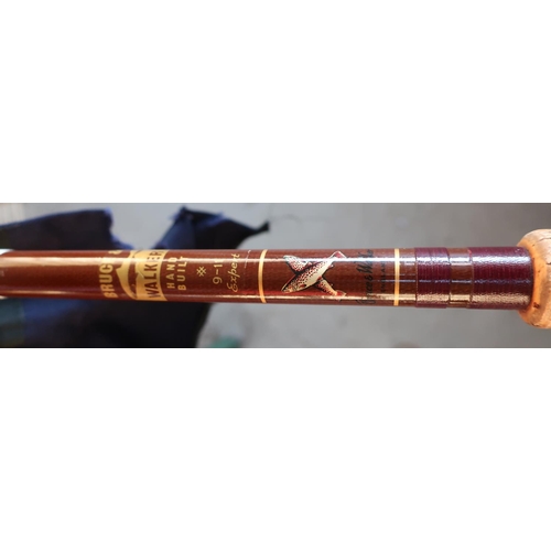 365 - Bruce & Walker 9-11 Expert 3 piece fly rod