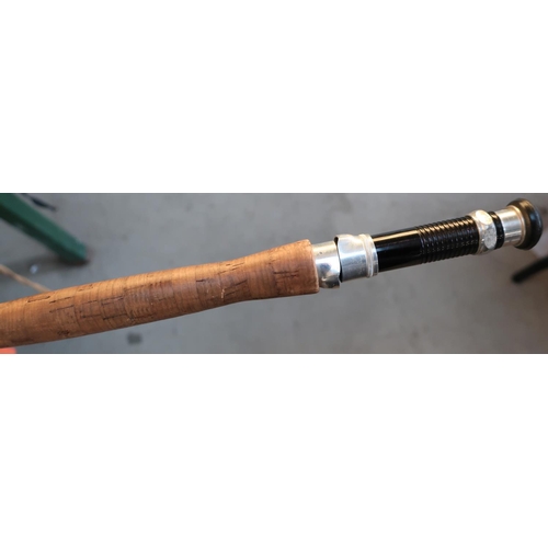 361 - Two piece split cane fly rod by J S Sharp Ltd of Aberdeen (MOB)