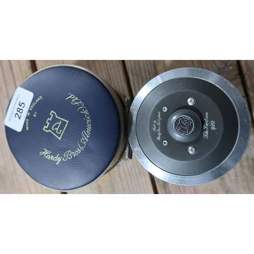 342 - Cased Hardy Brothers salmon reel (The Sunbeam 9 of 10)