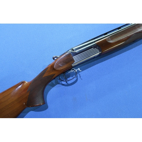 824 - Boxed Perazzi MT6 12 bore over & under ejector shotgun with 27 3/4 inch barrels with top vents and c... 