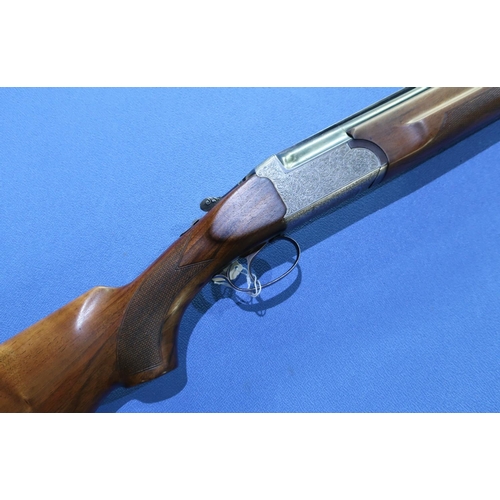 826 - Century 12 bore over & under ejector shotgun 30 inch barrels, choke Full & 1/2, single trigger actio... 