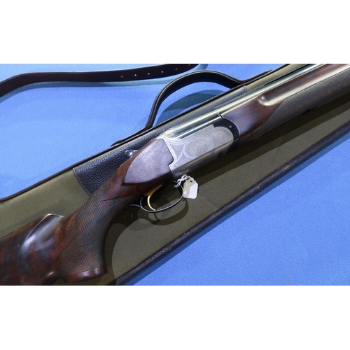 838 - Parker-Hale 12 bore over & under ejector shotgun with single trigger action, 30 inch barrels, Choke ... 