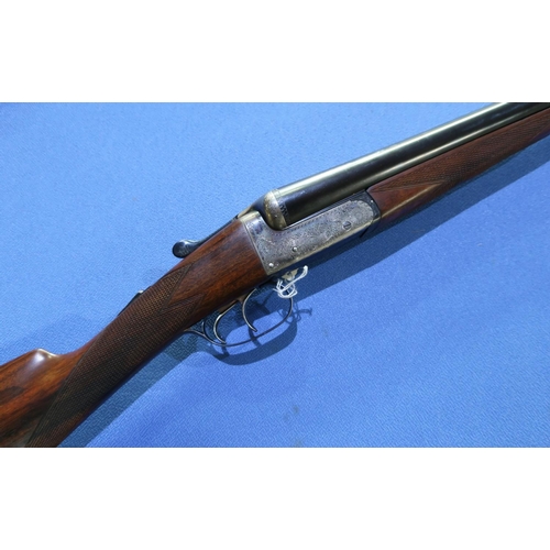 856 - Churchill Regal XXV 12 bore side by side ejector shotgun with 25 inch barrels, choke 1/4 & 3/4, with... 