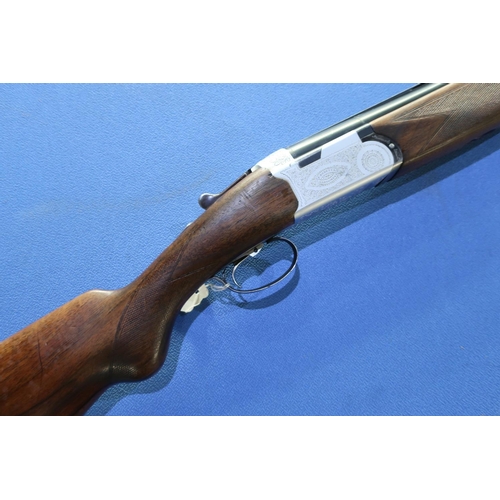 869 - Beretta S56E 12 bore over and under ejector shotgun with 28 inch barrels, and 14 1/4 inch semi pisto... 