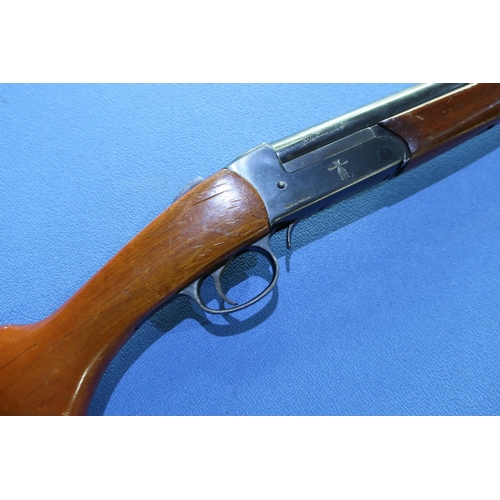 875 - BSA 12 bore single barrel shotgun with 30 inch barrel, serial no. YB15410 (shotgun certificate requi... 