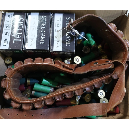945 - 75 12 bore boxed shotgun cartridges and a large quantity of various vintage and various manufacture ... 