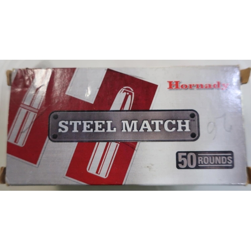 949 - 26 Hornady Steel Match .223 REM rifle rounds (section 1  certificate required)