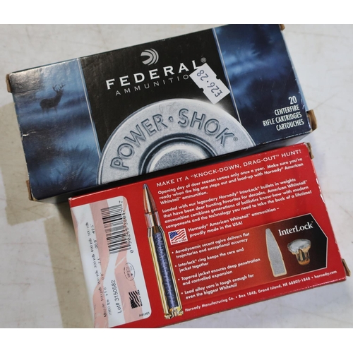 952 - 33 Hornady & Federal .243 rifle rounds (section 1 certificate required)