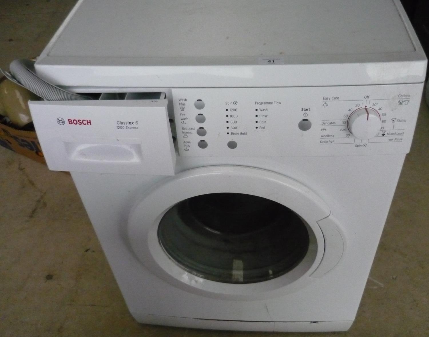 Bosch Classixx 6 1200 Express automatic washer