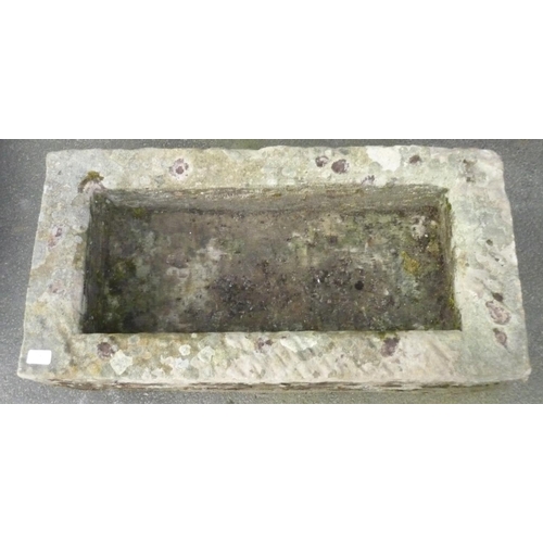 140 - Weathered stone trough - Sold on the 14th March 2020 (Holding Account), moved to account c21203 on t... 